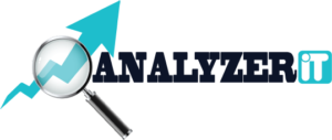 Analyzer IT logo Footer Navy Blue