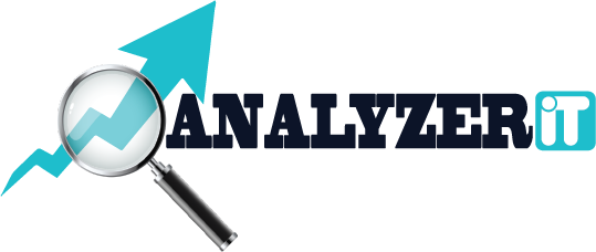 Analyzer IT logo Footer Navy Blue